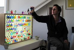 francis smulders met lichtbak